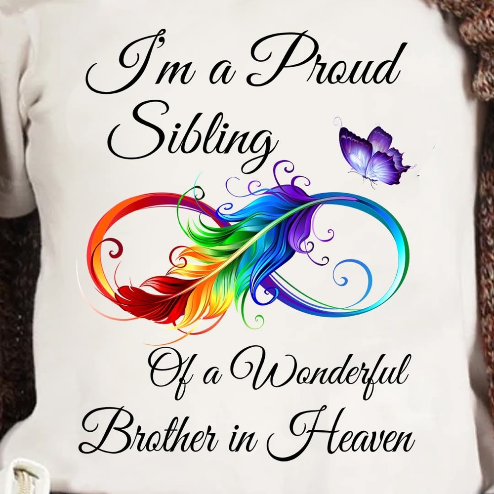 Proud Sibling Kids Shirt - Multicolor